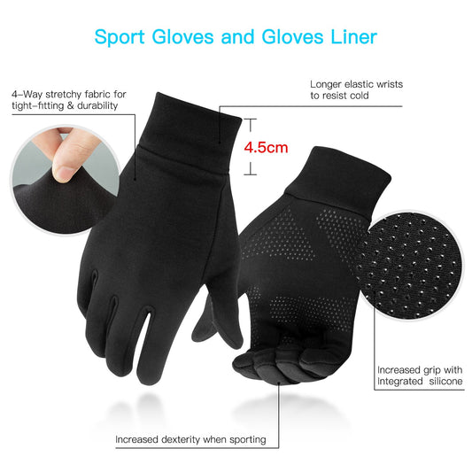 Guantes ligeros para correr